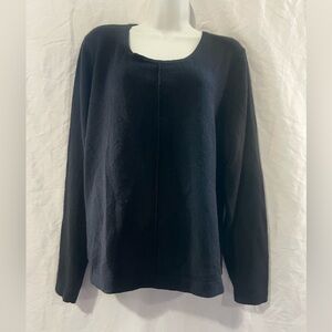 Mario Serrani Cashmere Sweater in Black